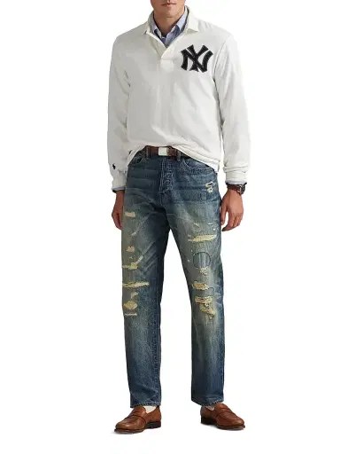 Polo Ralph Lauren Men's New York Yankees Polo | Thumbnail 2 Polo Ralph Lauren Men's New York Yankees Polo | Thumbnail 2