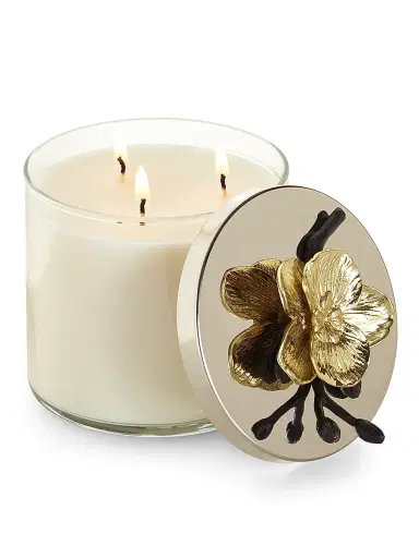 Michael Aram Gold Orchid Candle | Thumbnail 2 Michael Aram Gold Orchid Candle | Thumbnail 2
