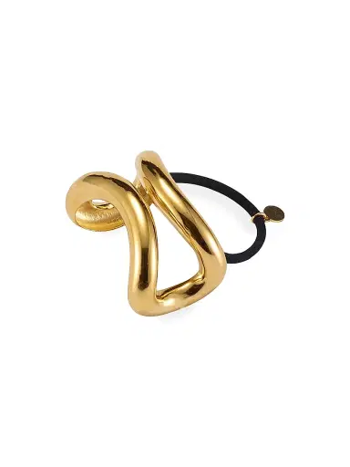 LELET NY Women's Glossy Arched Ponytail Cuff | Thumbnail 1 LELET NY Women's Glossy Arched Ponytail Cuff | Thumbnail 1