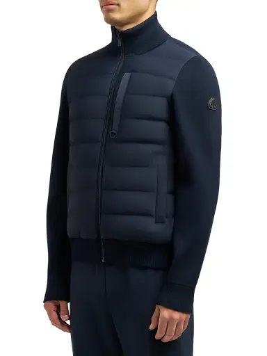 Moose Knuckles Men's Hybrids Kamet Slim-Fit Jacket - Navy | Thumbnail 4 Moose Knuckles Men's Hybrids Kamet Slim-Fit Jacket - Navy | Thumbnail 4