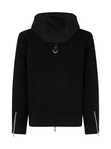 Moose Knuckles Men's Snowdon Wool-Blend Hooded Shirt Jacket - Black | Thumbnail 3 Moose Knuckles Men's Snowdon Wool-Blend Hooded Shirt Jacket - Black | Thumbnail 3