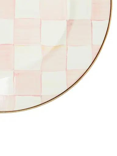 MacKenzie-Childs Rosy Check Enamel Dinner Plate | Thumbnail 2 MacKenzie-Childs Rosy Check Enamel Dinner Plate | Thumbnail 2