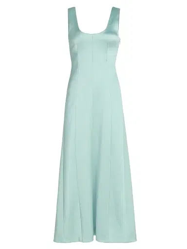 Proenza Schouler White Label Women's White Label Isabelle Crepe Midi-Dress | Thumbnail 1 Proenza Schouler White Label Women's White Label Isabelle Crepe Midi-Dress | Thumbnail 1