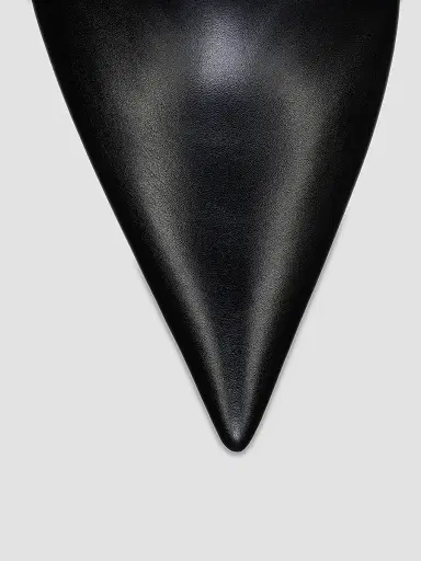 Christian Louboutin Women's Miss Z 80MM Leather Zipped Booties - Black - Size 12 | Thumbnail 5 Christian Louboutin Women's Miss Z 80MM Leather Zipped Booties - Black - Size 12 | Thumbnail 5