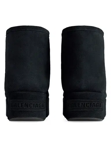 Balenciaga Women's Alaska Platform Booties - Black | Thumbnail 4 Balenciaga Women's Alaska Platform Booties - Black | Thumbnail 4