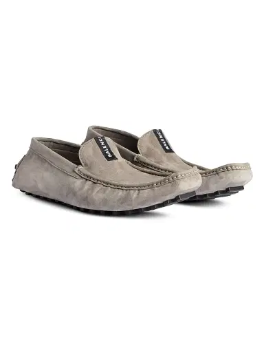 Balenciaga Men's Portofino Loafers - Grey | Thumbnail 2 Balenciaga Men's Portofino Loafers - Grey | Thumbnail 2