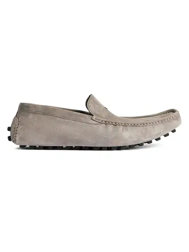 Balenciaga Men's Portofino Loafers - Grey | Thumbnail 1 Balenciaga Men's Portofino Loafers - Grey | Thumbnail 1