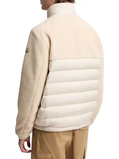 Moncler Men's Mistral Puffer Jacket in Teddy - Light Beige - Size XXL | Thumbnail 3 Moncler Men's Mistral Puffer Jacket in Teddy - Light Beige - Size XXL | Thumbnail 3