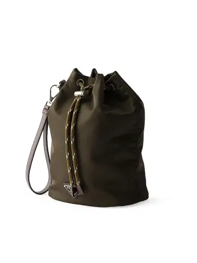 Prada Men's Speedrock Re-Nylon and Leather Pouch - Dark Red | Thumbnail 14 Prada Men's Speedrock Re-Nylon and Leather Pouch - Dark Red | Thumbnail 14