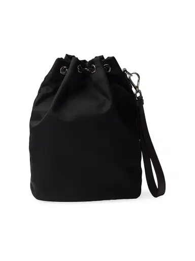 Prada Men's Speedrock Re-Nylon and Leather Pouch - Dark Red | Thumbnail 9 Prada Men's Speedrock Re-Nylon and Leather Pouch - Dark Red | Thumbnail 9