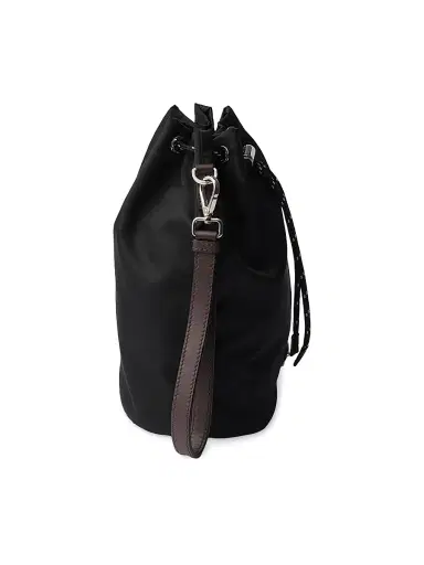 Prada Men's Speedrock Re-Nylon and Leather Pouch - Dark Red | Thumbnail 10 Prada Men's Speedrock Re-Nylon and Leather Pouch - Dark Red | Thumbnail 10