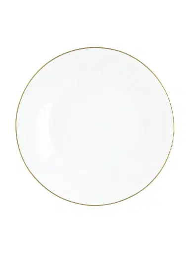 Prouna Alligator Dinner Plate - White | Thumbnail 1 Prouna Alligator Dinner Plate - White | Thumbnail 1