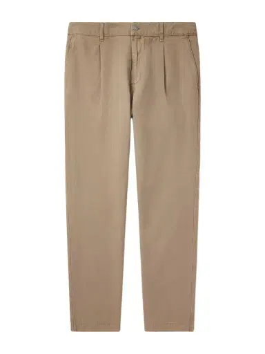 MR P. Daniel Tapered Pleated Organic Cotton-Canvas Trousers - Men | Thumbnail 1 MR P. Daniel Tapered Pleated Organic Cotton-Canvas Trousers - Men | Thumbnail 1