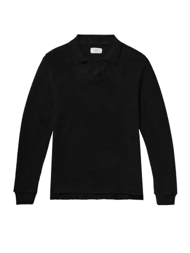 MR P. Honeycomb-Knit Cotton Polo Shirt - Men | Thumbnail 1 MR P. Honeycomb-Knit Cotton Polo Shirt - Men | Thumbnail 1