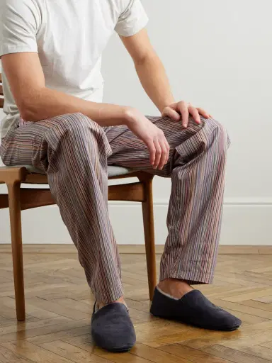 MR P. Plush-Lined Suede Slippers - Men | Thumbnail 2 MR P. Plush-Lined Suede Slippers - Men | Thumbnail 2
