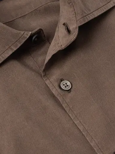 Zegna Spread-Collar Mulberry Silk Shirt - Men | Thumbnail 5 Zegna Spread-Collar Mulberry Silk Shirt - Men | Thumbnail 5