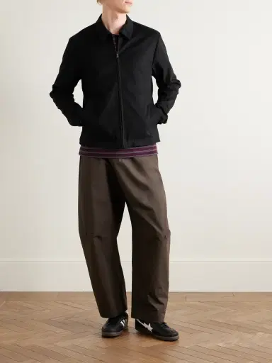 James Perse Cotton-Blend Twill Coach Jacket - Men | Thumbnail 2 James Perse Cotton-Blend Twill Coach Jacket - Men | Thumbnail 2