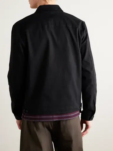 James Perse Cotton-Blend Twill Coach Jacket - Men | Thumbnail 3 James Perse Cotton-Blend Twill Coach Jacket - Men | Thumbnail 3