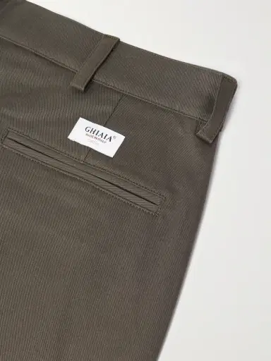 Ghiaia Cashmere Straight-Leg Cotton Chinos - Men | Thumbnail 5 Ghiaia Cashmere Straight-Leg Cotton Chinos - Men | Thumbnail 5