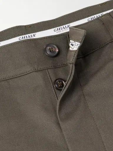 Ghiaia Cashmere Straight-Leg Cotton Chinos - Men | Thumbnail 6 Ghiaia Cashmere Straight-Leg Cotton Chinos - Men | Thumbnail 6