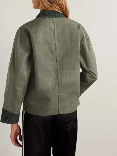 BODE Corduroy-trimmed Waxed-cotton Jacket | Thumbnail 3 BODE Corduroy-trimmed Waxed-cotton Jacket | Thumbnail 3