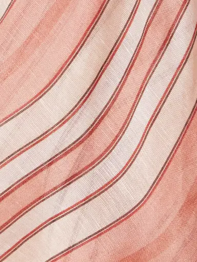 Zimmermann Striped Linen And Silk-blend Wrap Blouse | Thumbnail 4 Zimmermann Striped Linen And Silk-blend Wrap Blouse | Thumbnail 4