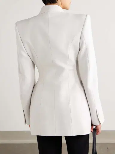 Balenciaga Hourglass Double-breasted Cashmere Blazer | Thumbnail 3 Balenciaga Hourglass Double-breasted Cashmere Blazer | Thumbnail 3