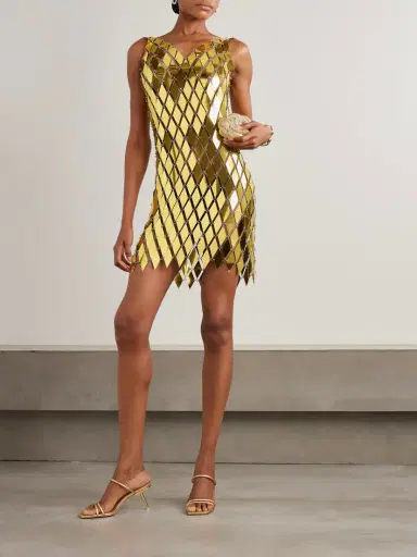 Rabanne Assemblage Chainmail Mini Dress | Thumbnail 2 Rabanne Assemblage Chainmail Mini Dress | Thumbnail 2