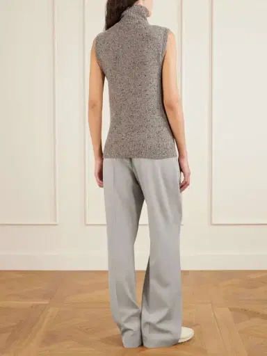 The Row Merilas Cashmere Turtleneck Tank | Thumbnail 4 The Row Merilas Cashmere Turtleneck Tank | Thumbnail 4