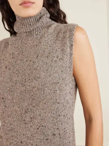 The Row Merilas Cashmere Turtleneck Tank | Thumbnail 5 The Row Merilas Cashmere Turtleneck Tank | Thumbnail 5