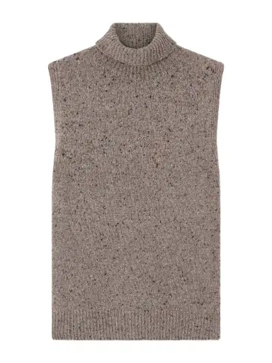 The Row Merilas Cashmere Turtleneck Tank | Thumbnail 1 The Row Merilas Cashmere Turtleneck Tank | Thumbnail 1