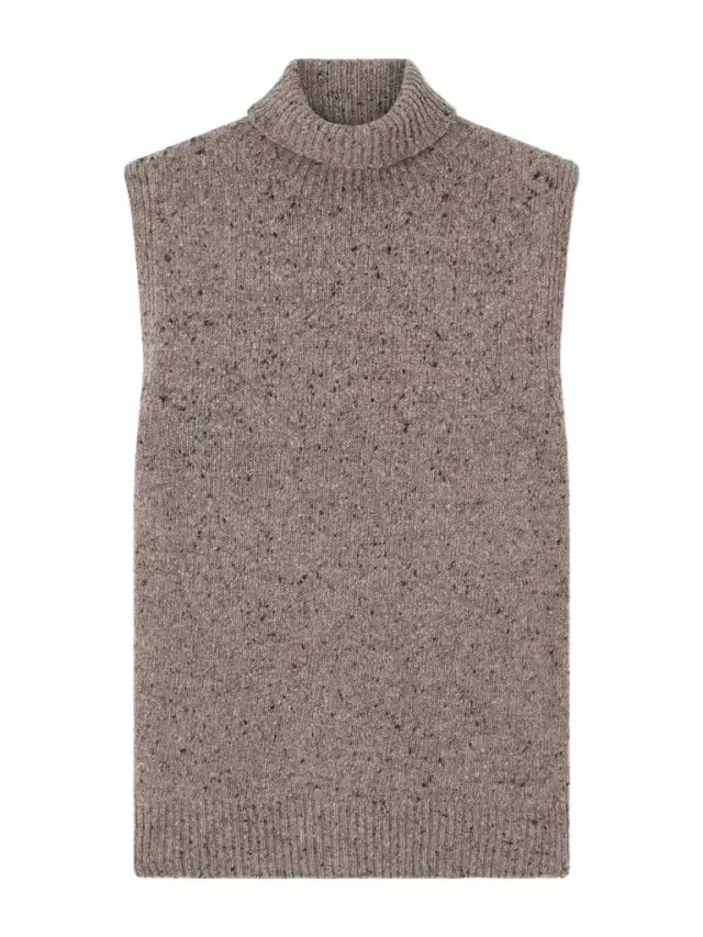 Merilas Cashmere Turtleneck Tank Merilas Cashmere Turtleneck Tank