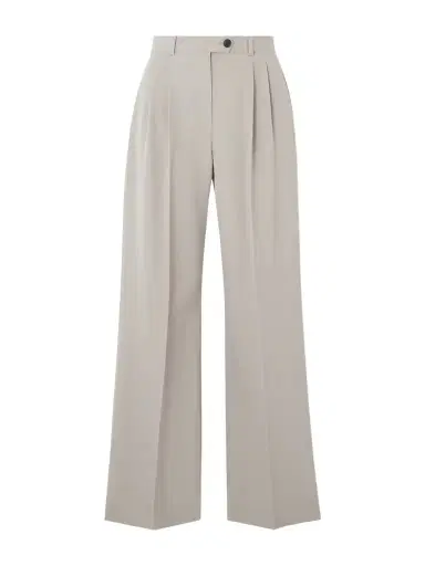 The Row Virgil Pleated Wool-gabardine Wide-leg Pants | Thumbnail 1 The Row Virgil Pleated Wool-gabardine Wide-leg Pants | Thumbnail 1