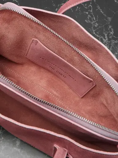 The Attico La Passeggiata Small Asymmetric Suede Tote | Thumbnail 5 The Attico La Passeggiata Small Asymmetric Suede Tote | Thumbnail 5