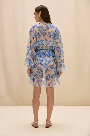 PatBo EDEN ROCK SEASHELL SHORT ROBE | Thumbnail 3 PatBo EDEN ROCK SEASHELL SHORT ROBE | Thumbnail 3