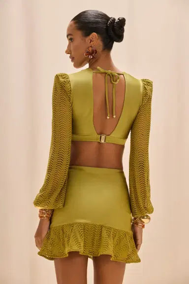 PatBo WAVE MESH MINI SKIRT | Thumbnail 4 PatBo WAVE MESH MINI SKIRT | Thumbnail 4