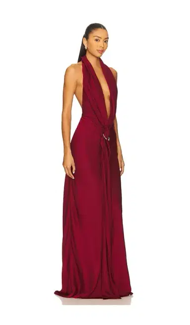 Misha The Donna Satin Dress | Thumbnail 2 Misha The Donna Satin Dress | Thumbnail 2