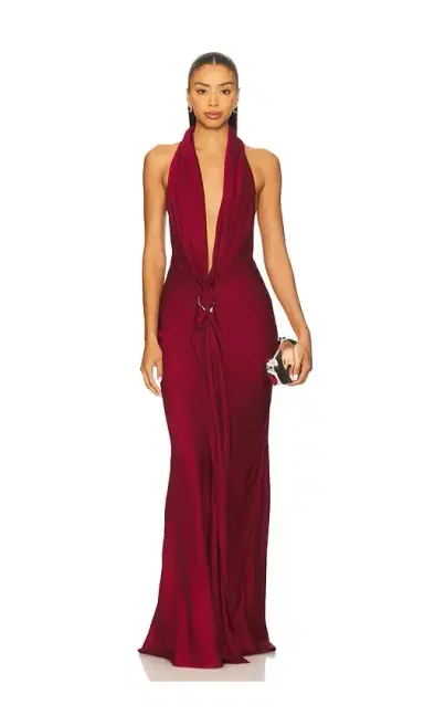 Misha The Donna Satin Dress | Thumbnail 1 Misha The Donna Satin Dress | Thumbnail 1