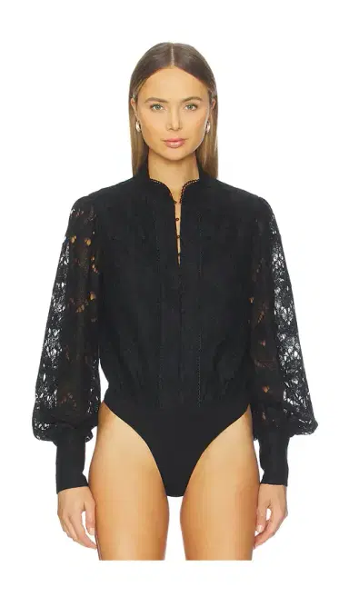 Bardot Olessia Lace Bodysuit | Thumbnail 2 Bardot Olessia Lace Bodysuit | Thumbnail 2