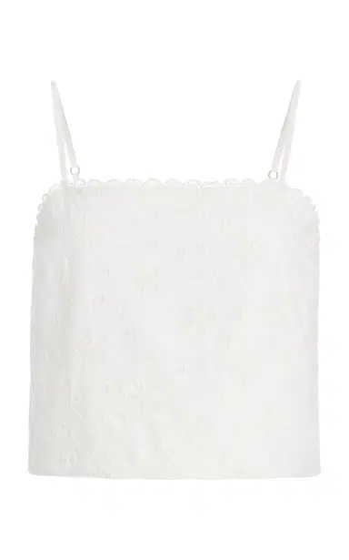 Posse Salma Eyelet Cotton Top | Thumbnail 1 Posse Salma Eyelet Cotton Top | Thumbnail 1