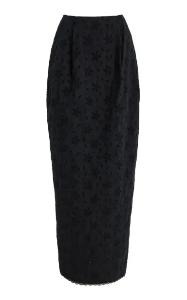 Posse Salma Eyelet Cotton Maxi Skirt | Thumbnail 8 Posse Salma Eyelet Cotton Maxi Skirt | Thumbnail 8