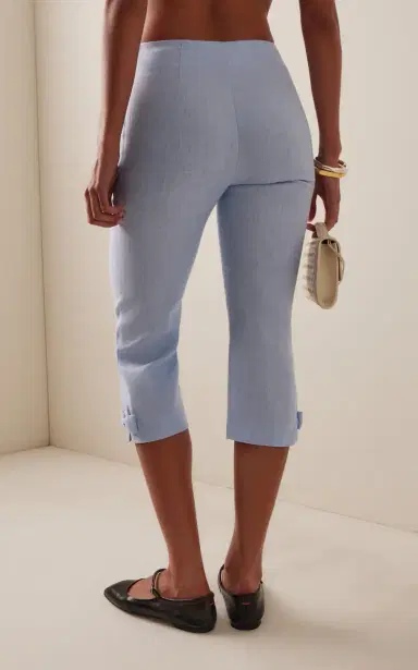 Posse Harper Linen Capri Pants | Thumbnail 4 Posse Harper Linen Capri Pants | Thumbnail 4