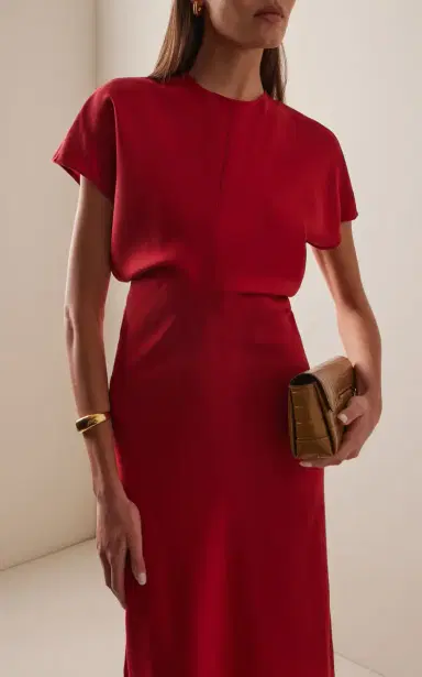 Toteme Slouch Waist Wool Dress | Thumbnail 3 Toteme Slouch Waist Wool Dress | Thumbnail 3