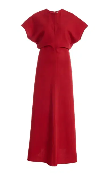 Toteme Slouch Waist Wool Dress | Thumbnail 6 Toteme Slouch Waist Wool Dress | Thumbnail 6