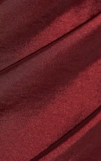 SIMKHAI Exclusive Ammalie Organza-Trimmed Taffeta Midi Dress | Thumbnail 5 SIMKHAI Exclusive Ammalie Organza-Trimmed Taffeta Midi Dress | Thumbnail 5