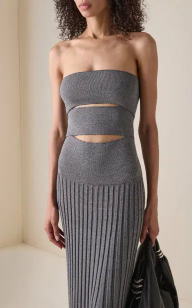 Christopher Esber Slash Knit Maxi Dress | Thumbnail 3 Christopher Esber Slash Knit Maxi Dress | Thumbnail 3