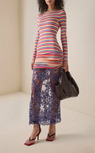 Christopher Esber Calypso Iris Hybrid Maxi Dress | Thumbnail 3 Christopher Esber Calypso Iris Hybrid Maxi Dress | Thumbnail 3