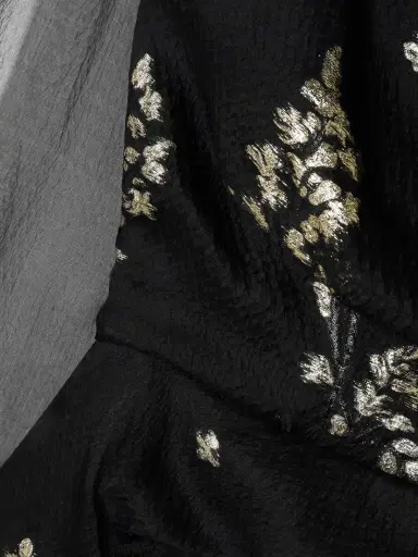 Erdem Layered Metallic Silk-organza And Cloqué Midi Dress | Thumbnail 4 Erdem Layered Metallic Silk-organza And Cloqué Midi Dress | Thumbnail 4