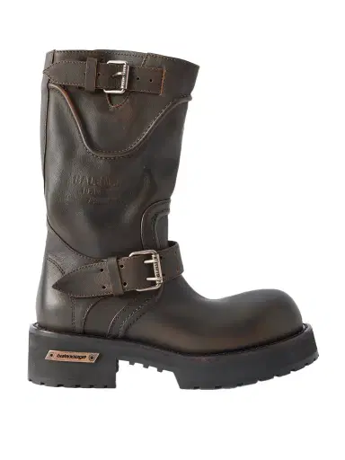 Balenciaga Venom Leather Ankle Boots | Thumbnail 1 Balenciaga Venom Leather Ankle Boots | Thumbnail 1