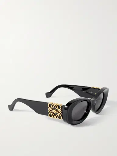Loewe Anagram Oversized Cat-eye Acetate Sunglasses | Thumbnail 4 Loewe Anagram Oversized Cat-eye Acetate Sunglasses | Thumbnail 4